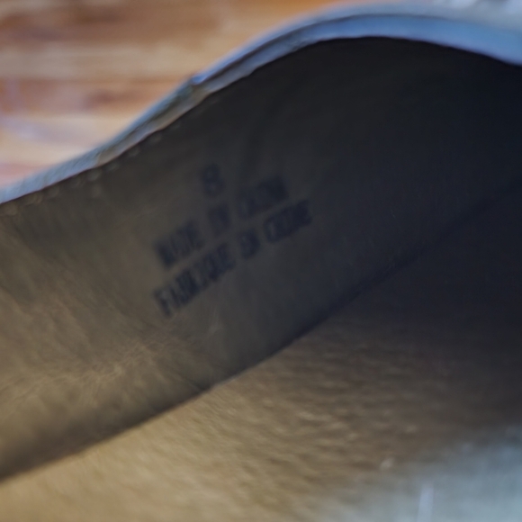 Jeffrey Campbell Retro Kicks  Maryjane Sneaker Size 8 Olive Brown Pink Sporty - Picture 6 of 12